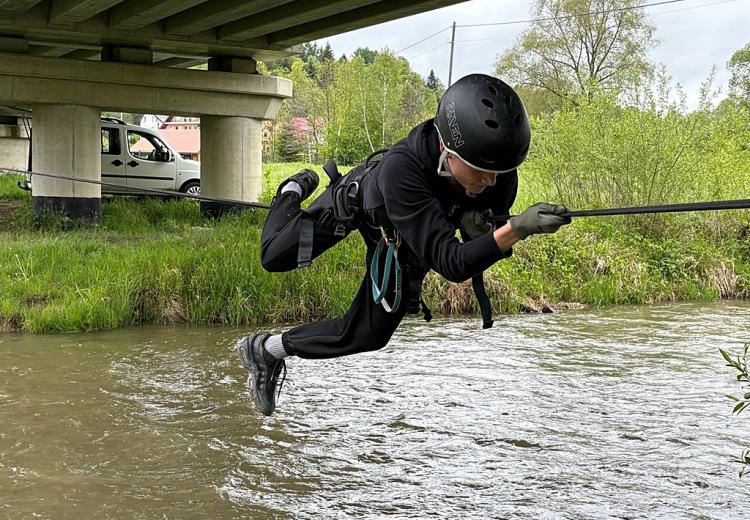  I etap obozu klas pierwszych mundurowych w Bieszczadach 