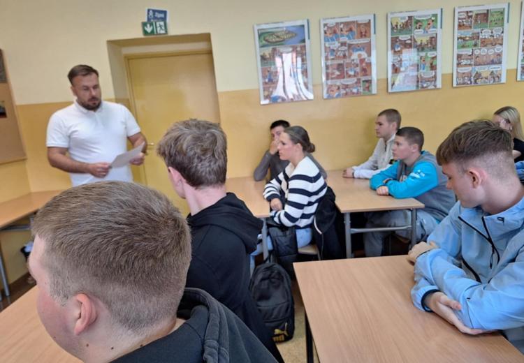 Lekcja wychowawcza z Agencją Rozwoju Regionalnego.