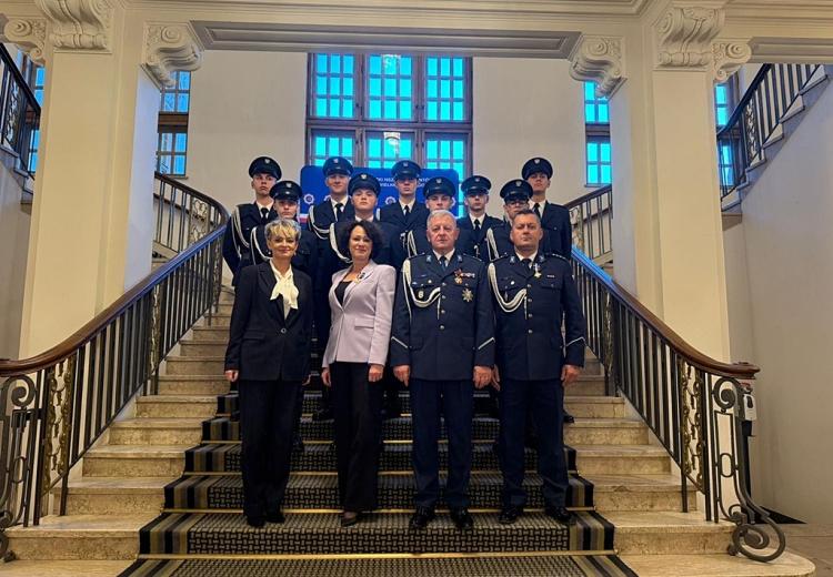 Obchody 35-lecia powstania Niezależnego Samorządnego Związku Zawodowego Policjantów województwa wielkopolskiego