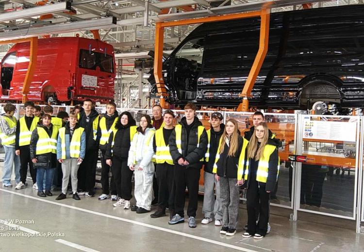 Wycieczka przedmiotowa do Zakładu Volkswagen we Wrześni